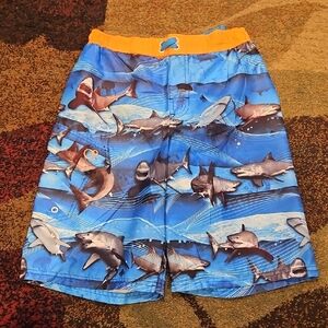 OP Orange Waistband Swim Trunks
